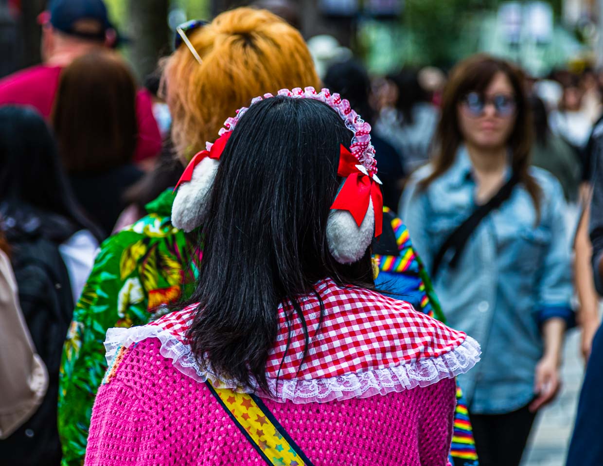 Kawaii-Mode, ist besonders niedlich und wird in Japan gerne noch von jungen Frauen getragen / © Foto: Georg Berg