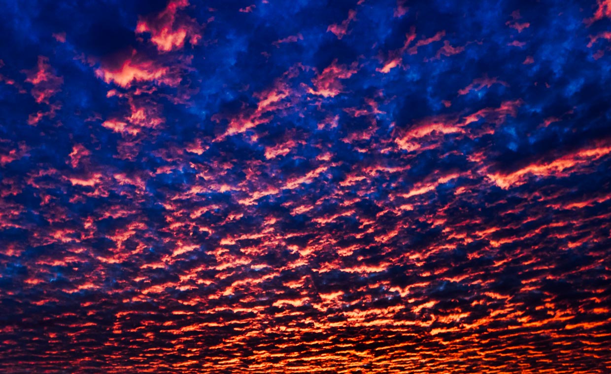 Australischer Morgenhimmel / © Foto: Georg Berg