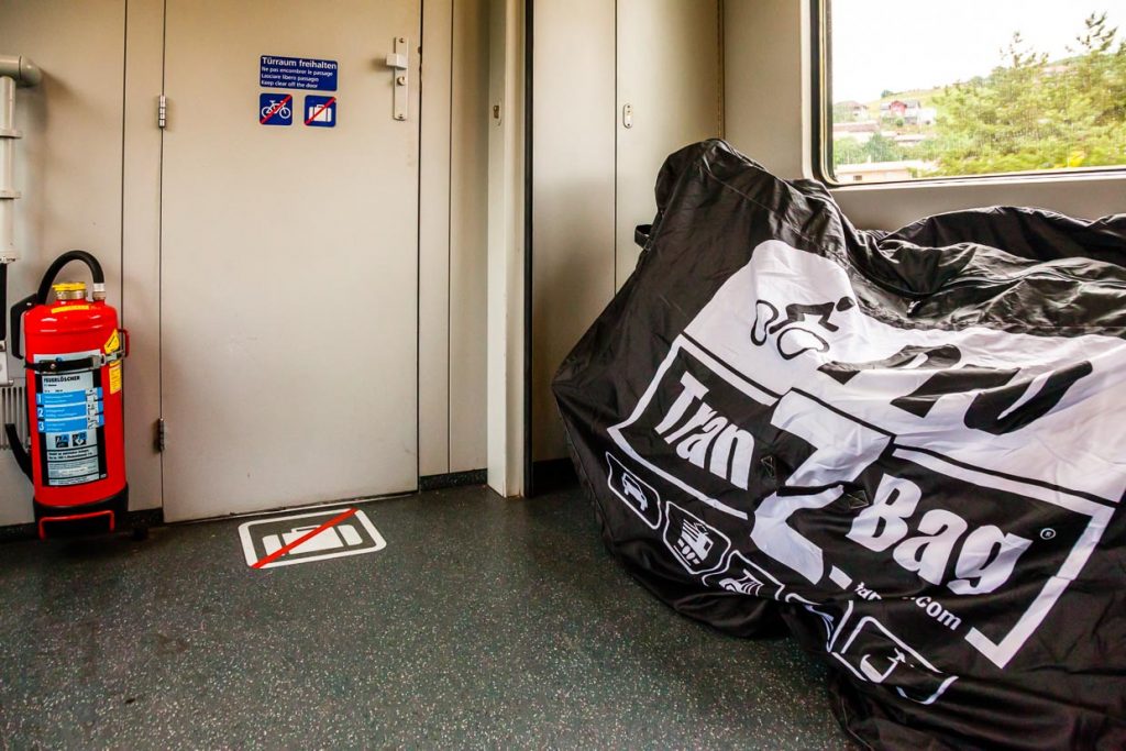 Auch für sperrige Traglasten ist bei der ÖBB genügend Platz im Zug / © Foto: Georg Berg