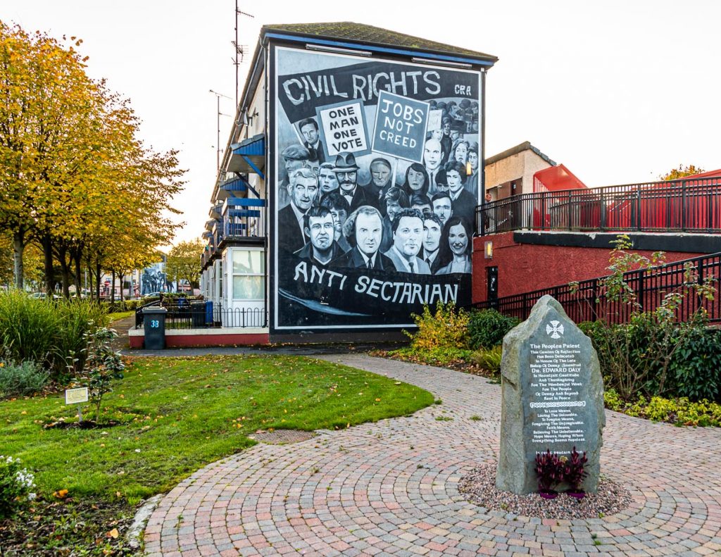 Politische Wandbilder in Londonderry, Nord Irland / © Foto: Georg Berg