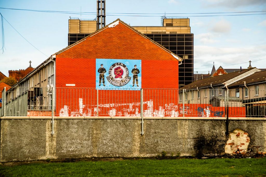 Politische Wandbilder in Belfast, Nord Irland / © Foto: Georg Berg