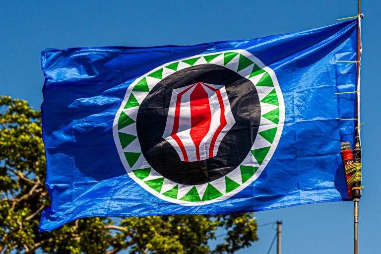 Flagge von Bougainville / © Foto: Georg Berg