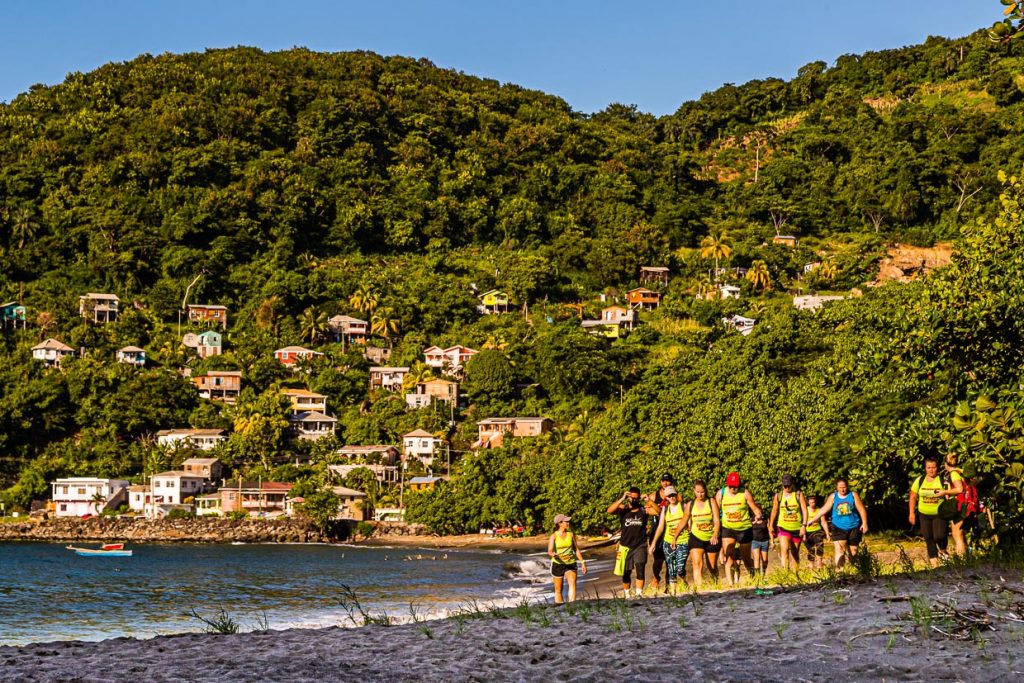 Hash Running Veranstaltung in Happy Hill, Grenada / © Foto: Georg Berg