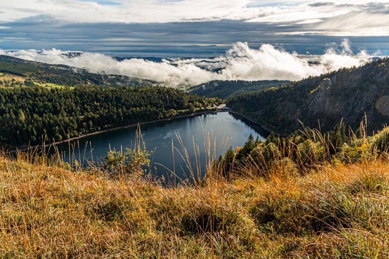 Wanderungen um die drei Seen von Kaysersberg. Hier am Lac Blanc / © Foto: Georg Berg