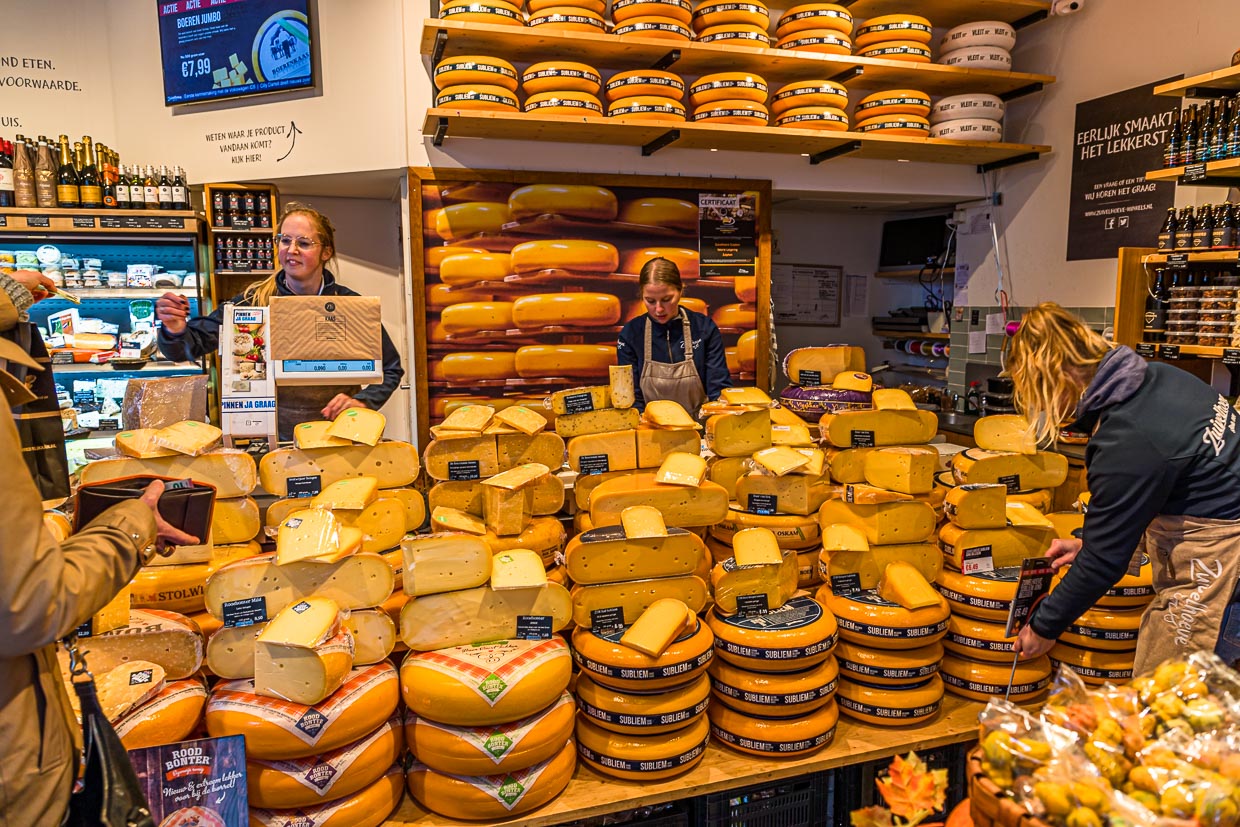 Fachgeschäft für holländischen Käse