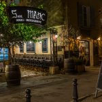 Das Restaurant Saint Marc in Aups, Departement Var. Chef des Hauses und gleichzeitig Chef de Cuisine ist Alexandre Dimitch / © Foto: Georg Berg