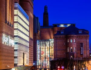Das Hotel Blow-up Hall 5050 liegt im Gebäude der alten Stary Brauerei in Posen / © Foto: Georg Berg