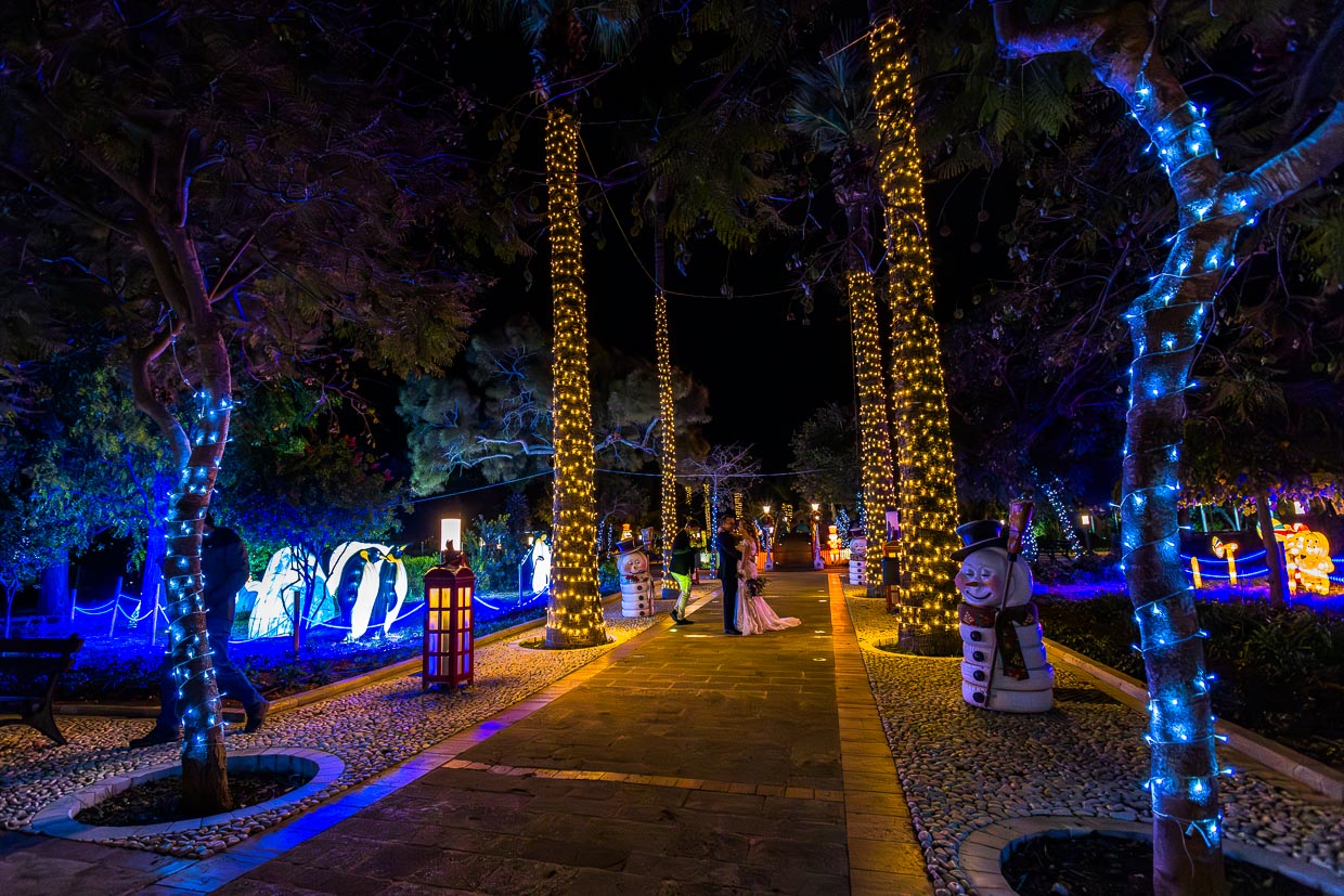 Villa Rundle Illuminated Gardens Victoria, Gozo ist auch ein beliebter Fotospot bei Brautpaaren / © Foto: Georg Berg