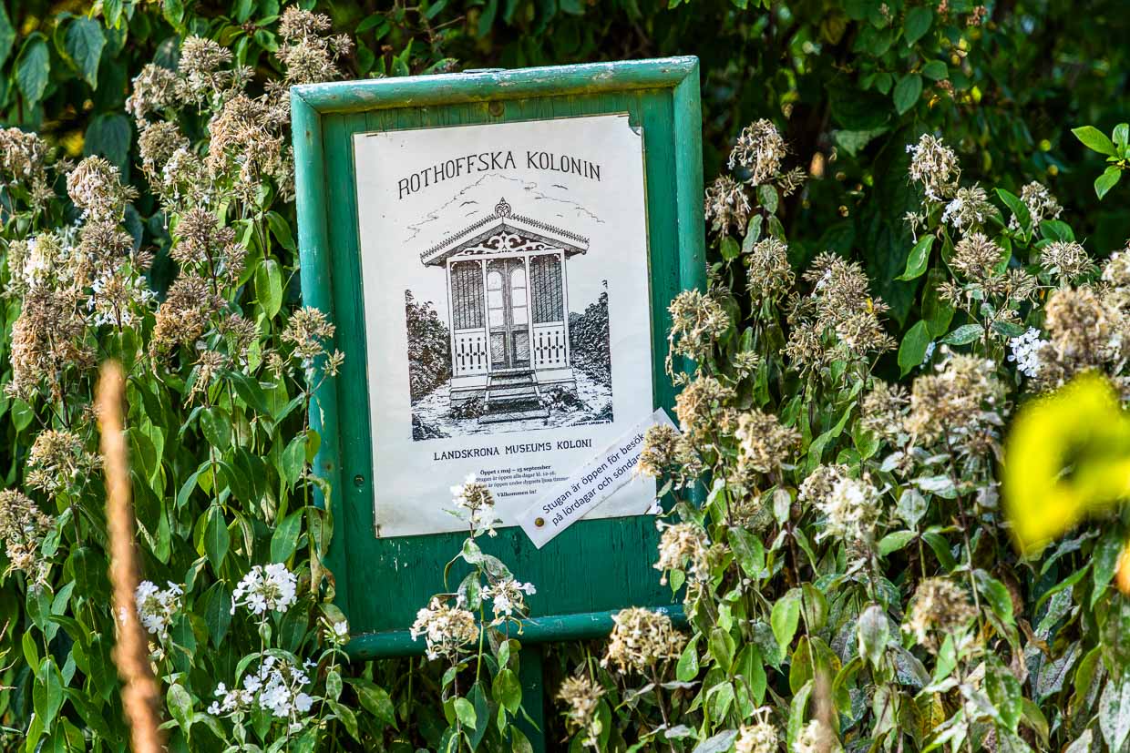 The allotment garden settlement called Rothoffska Koloni in the former Zidadelle of Landskrona / © Photo: Georg Berg
